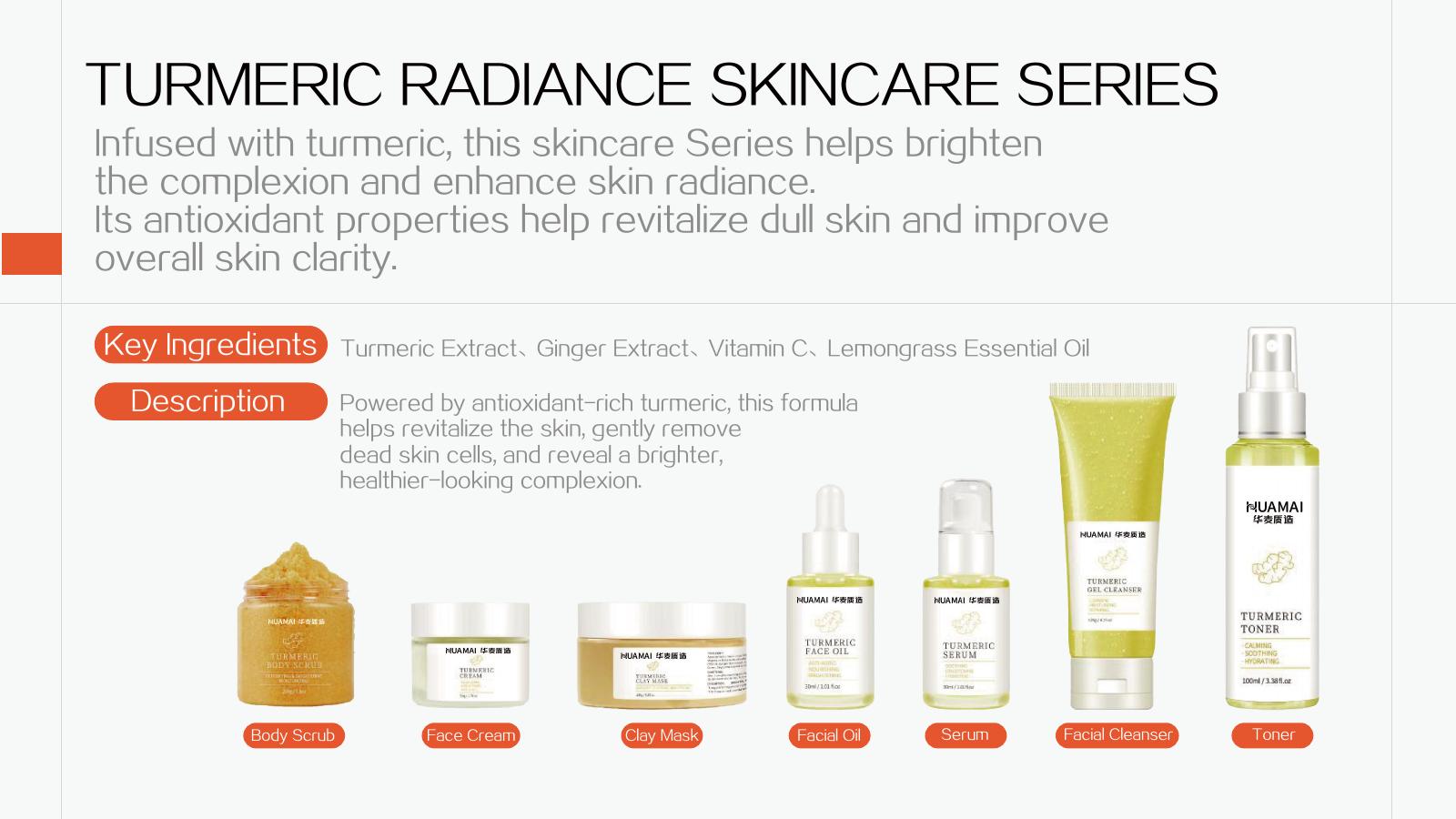 TURMERIC RADIANCE SKINCARE SERIES