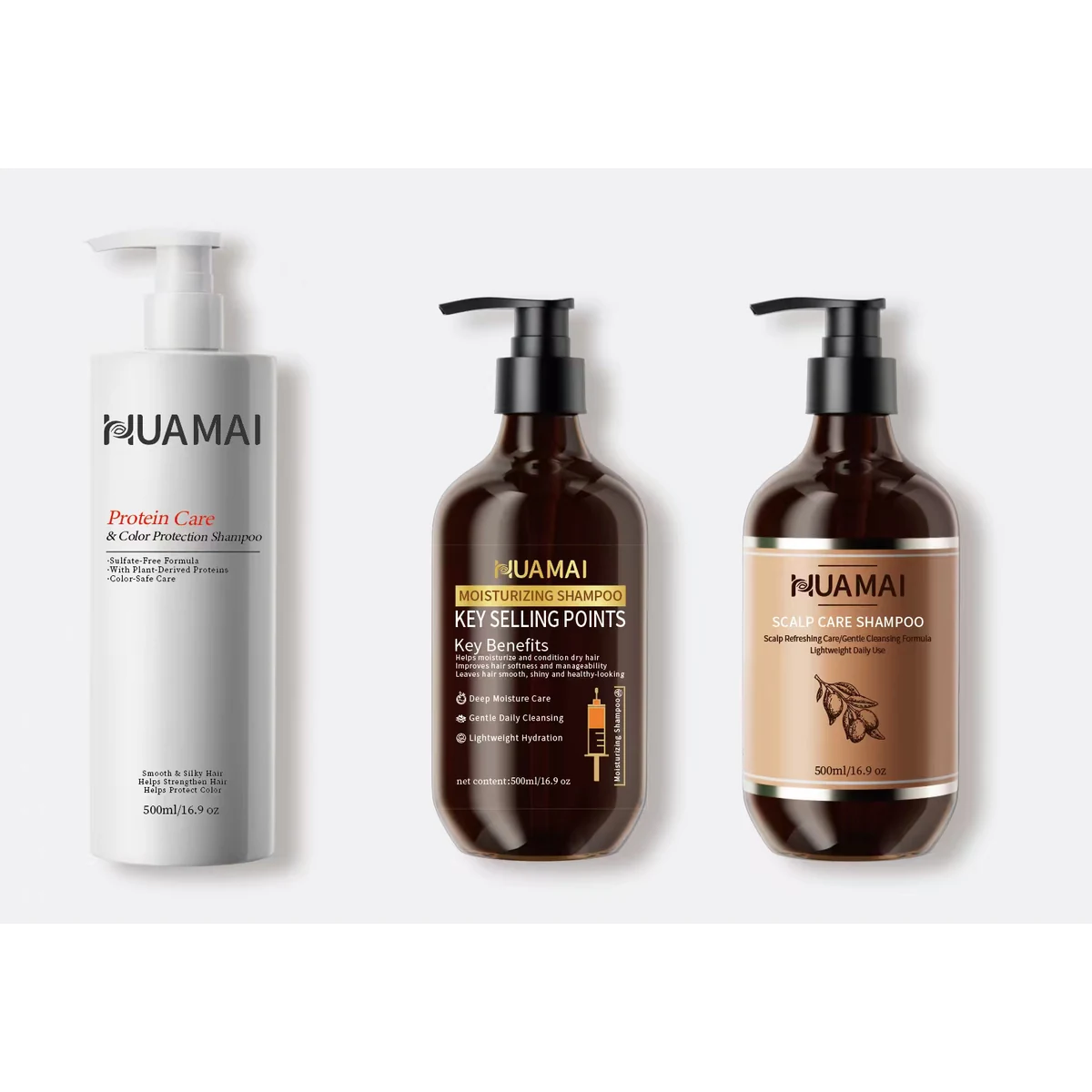 Hair Care Bottle Set